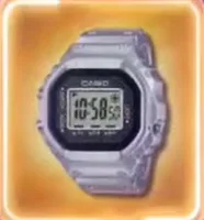 Tiny app thumbnail of a transparent digital watch